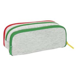 Portatodo Triple Benetton Pop Gris (21 x 8 x 8 cm)