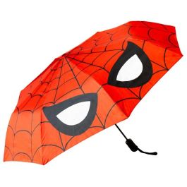 Spiderman Marvel Paraguas plegable automático 100cm poliéster con mango de PVC Precio: 18.49999976. SKU: B1JXLB5VTK