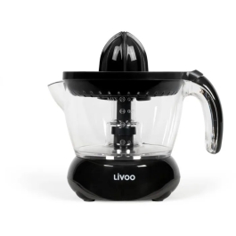 Livoo DOD131B Prensa de Cítricos Eléctrica con Recipiente de 700 ml y Doble Cono - Negro Precio: 28.49999999. SKU: B1CTSTWFV2
