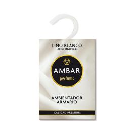 Ambar Ambientador Armario Lino Blanco. Perfume Premium Sin Alcohol, Duración +45 Días. Notas Ozono, Hojas Verdes, Cítricos, Jazmín, Melocotón, Violetas, Almizcle Precio: 1.49999949. SKU: S4517202
