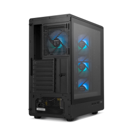 NOX Caja Semitorre ATX Infinity IOTA NXINFTYIOTABK Negra ARGB con Ventana y USB 3.0