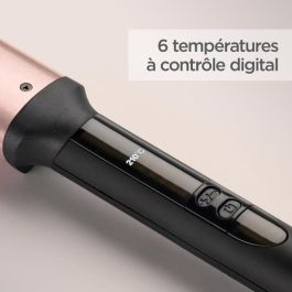 Rizador de varita ondulador ovalado - BABYLISS - C457E - Cuarzo-cerámica - 6 temperaturas 160°C a 210°C Rizador de varita ondulador ovalado - BABYLISS - C457E - Cuarzo-cerámica - 6 temperaturas 160°C a 210°C