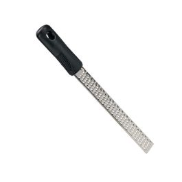 Kinvara Rallador Alargado Mango Negro, Acero Inoxidable y PP, Plata y Negro, 7x34.5x3.5 cm (24 Unidades) Precio: 39.49999988. SKU: S3604972