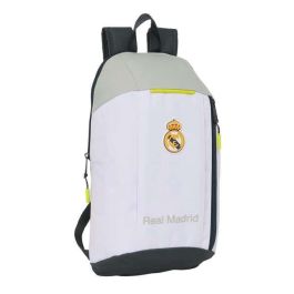 Safta Mini Mochila con Cremallera Vertical Real Madrid 1ª Equipación Temporada 25/26 390x220x100 mm Precio: 20.50000029. SKU: B1BTR6XQTR