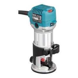 Makita RT0702CX2J Multifunktionsfräse, 34000 RPM, 710W, Velocidad Ajustable