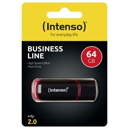 Intenso 64GB USB2.0 Stick Negro Rojo Precio: 34.89000031. SKU: B1CVHAMKGY