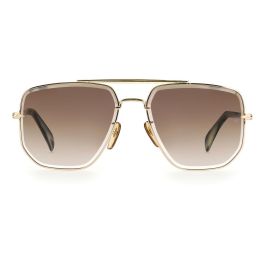 Gafas de Sol Hombre David Beckham DB-7001-S-J5G-HA Dorado ø 60 mm