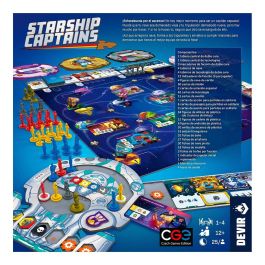 Devir Juego de Mesa Starship Captains - Estrategia para 1-4 Jugadores, Edad 12+