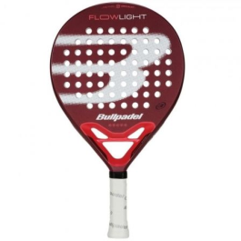 Bullpadel FLOW LGT 25 Pala de Pádel Flow Light 2025 para Jugadoras Avanzadas, Control y Potencia Equilibrados, Blanca y Roja Precio: 109.50000028. SKU: B14BNJKFKS