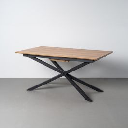 Mesa Extensible Natural Dm-Metal Salón 160 X 90 X 76 cm Precio: 550.0055. SKU: B166RMB79W