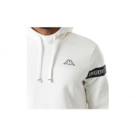 Sudadera con Capucha Hombre Kappa Itopo Blanco
