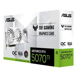 ASUS TUF Gaming RTX 5070 Ti TUF-RTX5070TI-O16G-WHITE-GAMING Tarjeta Gráfica 16 GB GDDR7 Blanca