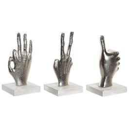 Decoracion Loft DKD Home Decor Plateado 10 x 20 x 10 cm (3 Unidades) Precio: 55.68999953. SKU: S3043191