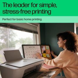 HP 2820e Impresora Multifunción DeskJet Compacta Inalámbrica para Casa - Imprime, Escanea, Copia, Compatible con HP+