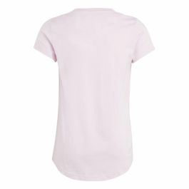 Camiseta de Manga Corta Infantil Adidas Graphic Rosa