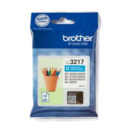 Cartucho de Tinta Original Brother LC3217 Cian (5 Unidades)