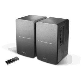 Edifier R1280T - Altavoces de estantería 2.0 Studio, sistema de sonido con baja resonancia, color negro