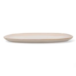 Bidasoa Ikonic Plato Llano Cerámico Blanco con Acabado Brillo 26,5x25,7x1.5 cm (4 Unidades) Apto Lavavajillas y Microondas