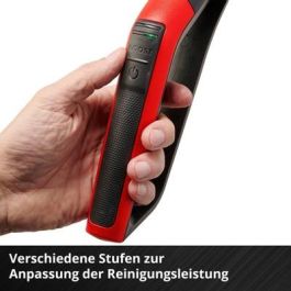 Einhell Akku-Hartbodenreiniger CLEANEXXO para Laminado, Azulejos y Madera - Limpiador Húmedo de Suelos Duros, 400 ml, Rojo