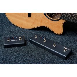 LAG HV-S4 Controlador Bluetooth 4 Pulsadores para Guitarra HyVibe - Control de Looper y Efectos, Más de 200h de Batería