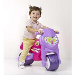 Feber Motofeber Sprint 1 Correpasillos Rosa para Niños de +18 Meses. Juguete de Empuje de 62 cm, Sin Necesidad de Pilas.