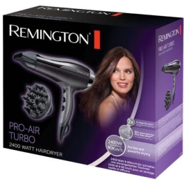 Remington D5220 Secador Pro-Air Turbo 2400W Negro