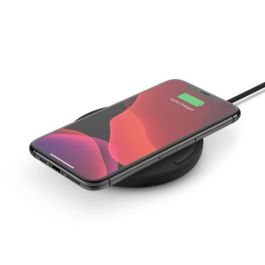 Belkin WIA001VFBK Cargador inalámbrico Boost Charge Smartphone, Carga rápida Quick Charge 3.0, Interior, Negro