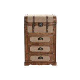 Cajonera Alpino DKD Home Decor Marron Beige 35 x 71.5 x 45 cm