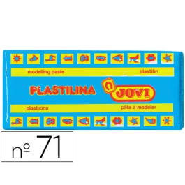 Jovi Plastilina 71 Azul Claro Unidad Tamaño Mediano Pasta Vegetal Moldeable 150g Precio: 1.49999949. SKU: B1B5REWDEM