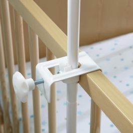 DOMIVA Flecha simple para cuna - Blanco - Altura 152 cm DOMIVA Flecha simple para cuna - Blanco - Altura 152 cm