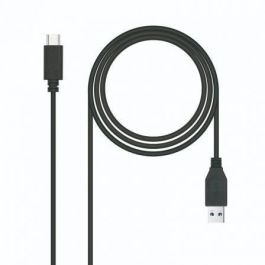 Cable USB 3.1 Tipo-C Nanocable 10.01.4000/ USB Tipo-C Macho - USB Macho/ 50cm/ Negro Precio: 6.50000021. SKU: S0229153