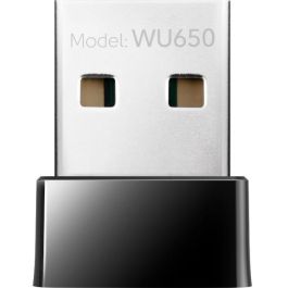 Cudy WU650 Adaptador Tarjeta Red WiFi USB Inalámbrico 433 Mbps (802.11ac) Doble Banda 2.4/5GHz