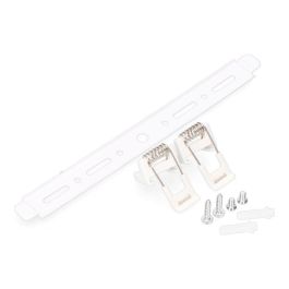 Edm Downlight ajustable led superficie/empotrar 20W 2050lm, marco blanco, 3cct, Ø22,5 cm