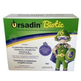 Orsadin Biotic 30 Sticks Complemento Alimenticio Infantil con Lactobacillus rhamnosus GG, Glutamina y Vitamina B12 Sabor Naranja Precio: 21.5000005. SKU: B12EBY72GE