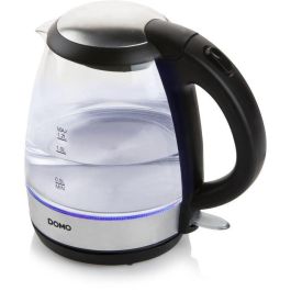Domo DO9218WK Hervidor de cristal 2200 W 1,2 L con base giratoria