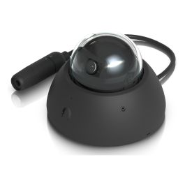 Ubiquiti UVC-AI-Dome Cámara de Seguridad IP 8MP/4K con IA, Visión Nocturna 40m, Domo para Interior/Exterior, Resistente IP66, Alimentación PoE, Negro