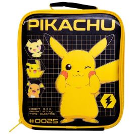KIDS LICENSING Bolsa portameriendas termica Pikachu Pokemon 20x23x8cm