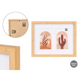 Marco 2 Fotos 10X15 Efecto Bambu Giftdecor (12 Unidades) Precio: 34.95000058. SKU: B12G6JMFF5