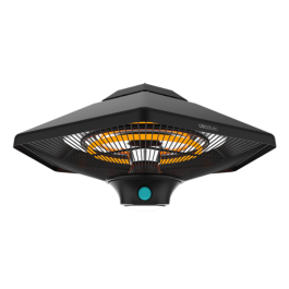 CECOTEC Calefactor Eléctrico Halógeno ReadyWarm 2000 W Exterior Negro con Luz LED Precio: 98.59000019. SKU: B13WN7XF2W