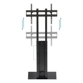 TOQQ SOPORTE SUELO "MIRROR" PARA PANTALLAS 32"-85"