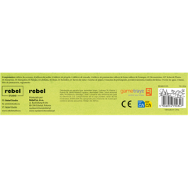 Rebel Juego de Mesa Pérgola REGAR0101ES Juego de estrategia y jardinería para diseñar tu propio jardín