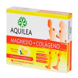 Aquilea Magnesio + Colágeno Comprimidos Masticables Sabor Limón 30 Unidades Precio: 10.5900003. SKU: B1JHEDHP8Q
