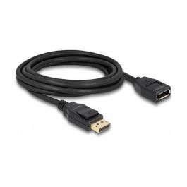 DeLOCK Cable Alargador DisplayPort 1.2 3 m (DisplayPort Macho a Hembra) 4K 60 Hz, 3840 x 2160 Pixeles, 21.6 Gbit/s Precio: 13.4915. SKU: B13QZWB5VT