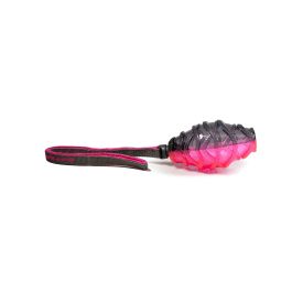 Gloria Honda Juguete Pelota Rugby para Perros Play and Run Sonido On/Off TPR Gris-Rosa Talla L 13.7 cm Precio: 6.69000046. SKU: B1JT53AA7J