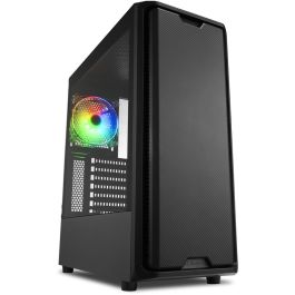 Sharkoon SK3 Midi Tower PC ATX RGB con Ventana Lateral y Panel de Vidrio Templado - Negro Precio: 81.50000012. SKU: S5605521