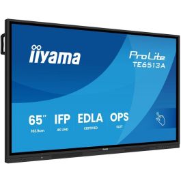 iiyama iiWare21E Pantalla Táctil Interactiva 65" 4K UHD IPS Android 14 Google EDLA 40 Puntos PureTouch IR+ Zero Bonding Precio: 1423.50000001. SKU: B1HWCH3P9P