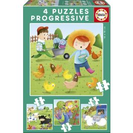 Puzzles 6-9-12-16 Animales De La Granja 17145 Educa Precio: 7.49999987. SKU: B13AKPKFAT