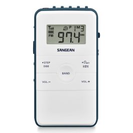Radio Portátil Sangean DT-140 Azul Blanco