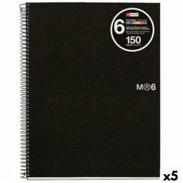 Cuaderno Miquelrius Grafito A4 150 Hojas (5 Unidades) Precio: 49.58999991. SKU: B1FMQZJBLC