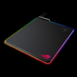 ASUS ROG Balteus Qi Alfombrilla de Ratón Gaming Negra con Retroiluminación LED RGB